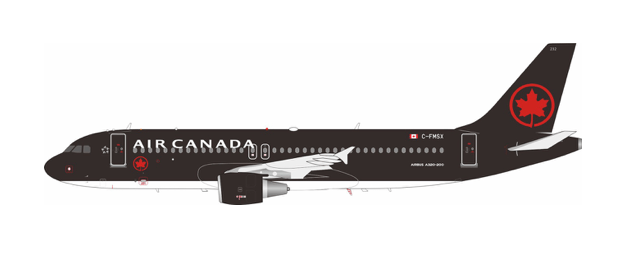 Pre - Order B - Models B - 320 - AC - MSX 1:200 Air Canada Airbus A320 - 211 C - FMSX