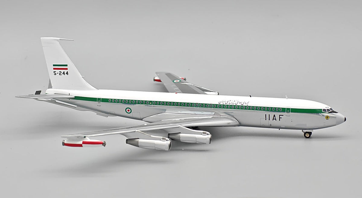 Pre-Order B-Models B-707-244 1:200 Iran Air Force 5-244 Boeing 707-3J9C