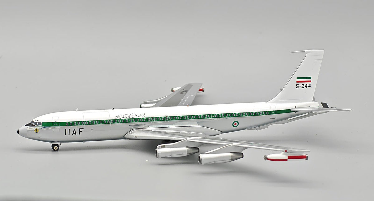 Pre-Order B-Models B-707-244 1:200 Iran Air Force 5-244 Boeing 707-3J9C
