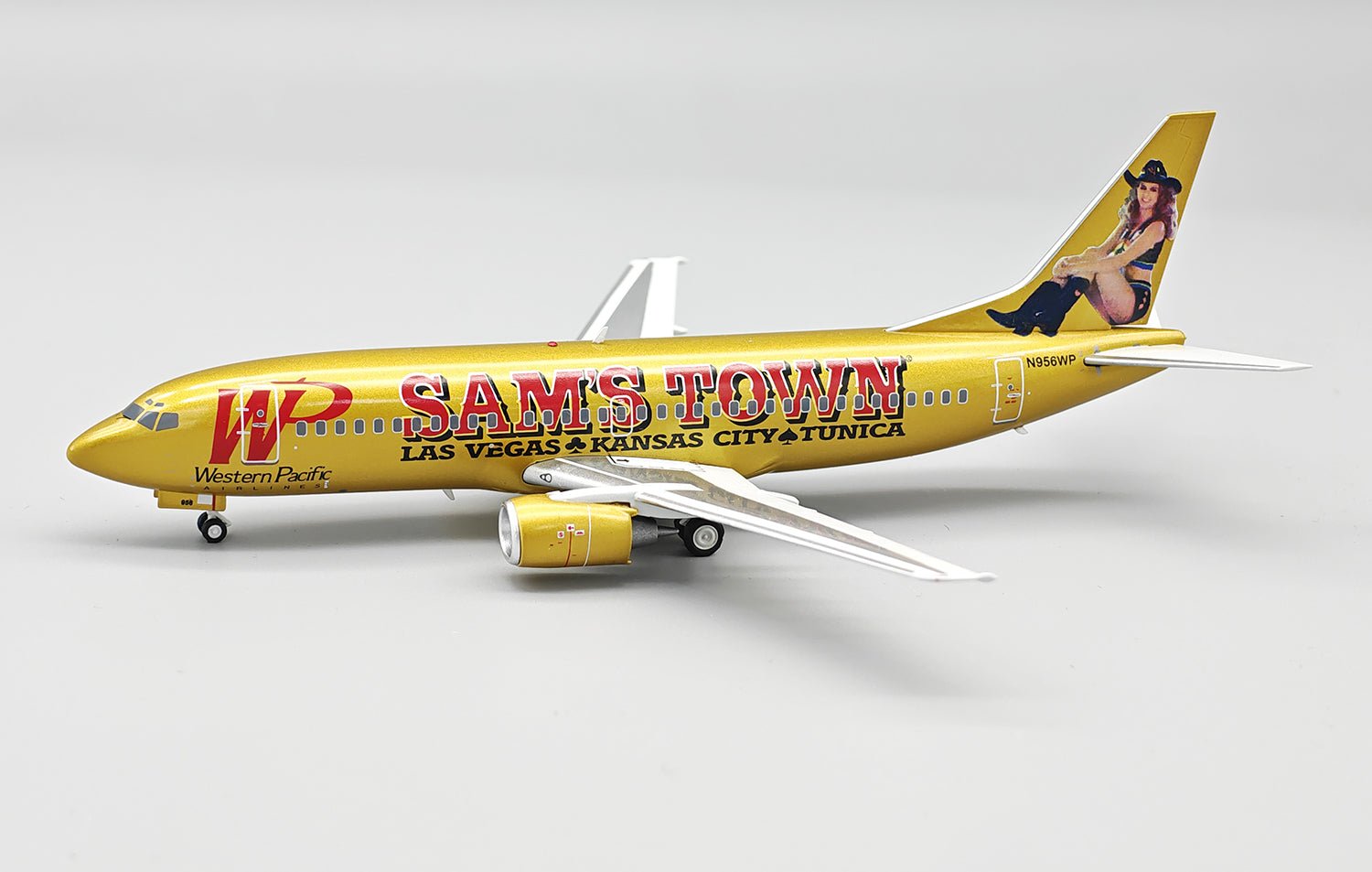 Pre - Order B - Models B - 733 - 956 1:200 Western Pacific Airlines Boeing 737 - 3Q8 N956WP