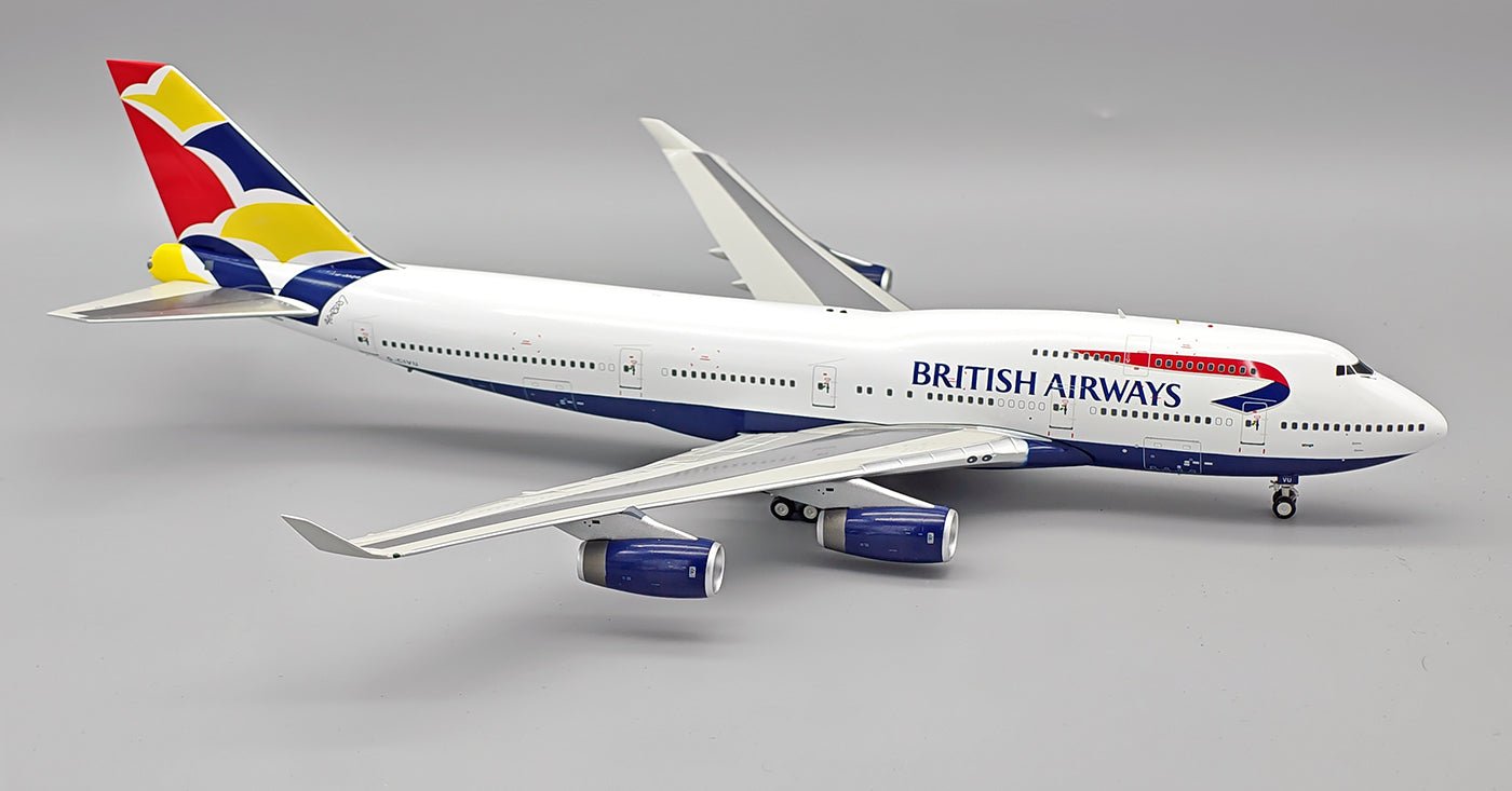Pre - Order B - Models B - 744 - BA - IVU 1:200 British Airways Boeing 747 - 400 G - CIVU 'DENMARK TAIL'