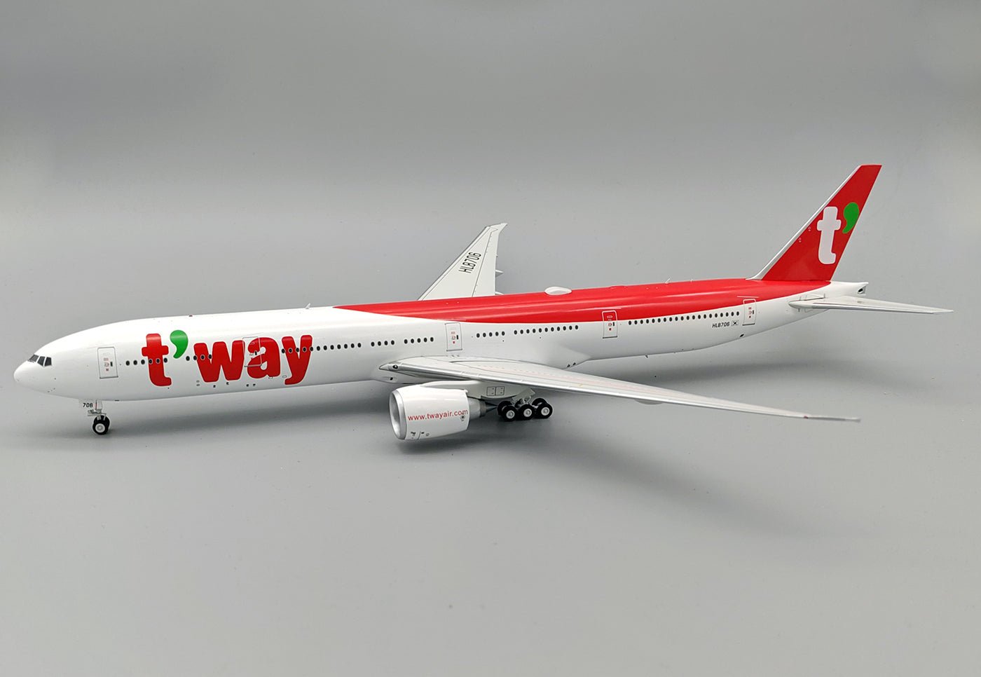 Pre - Order B - Models B - 773 - TW - 706 1:200 T'way Air Boeing 777 - 367/ER HL8706