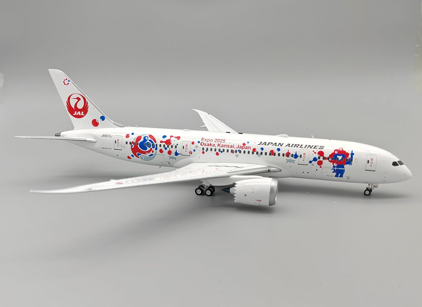 Pre - Order B - Models B - 788 - 823 1:200 Japan Air Lines - JAL Boeing 787 - 8 DreamlinerJA823J EXPO 2025 Celebration