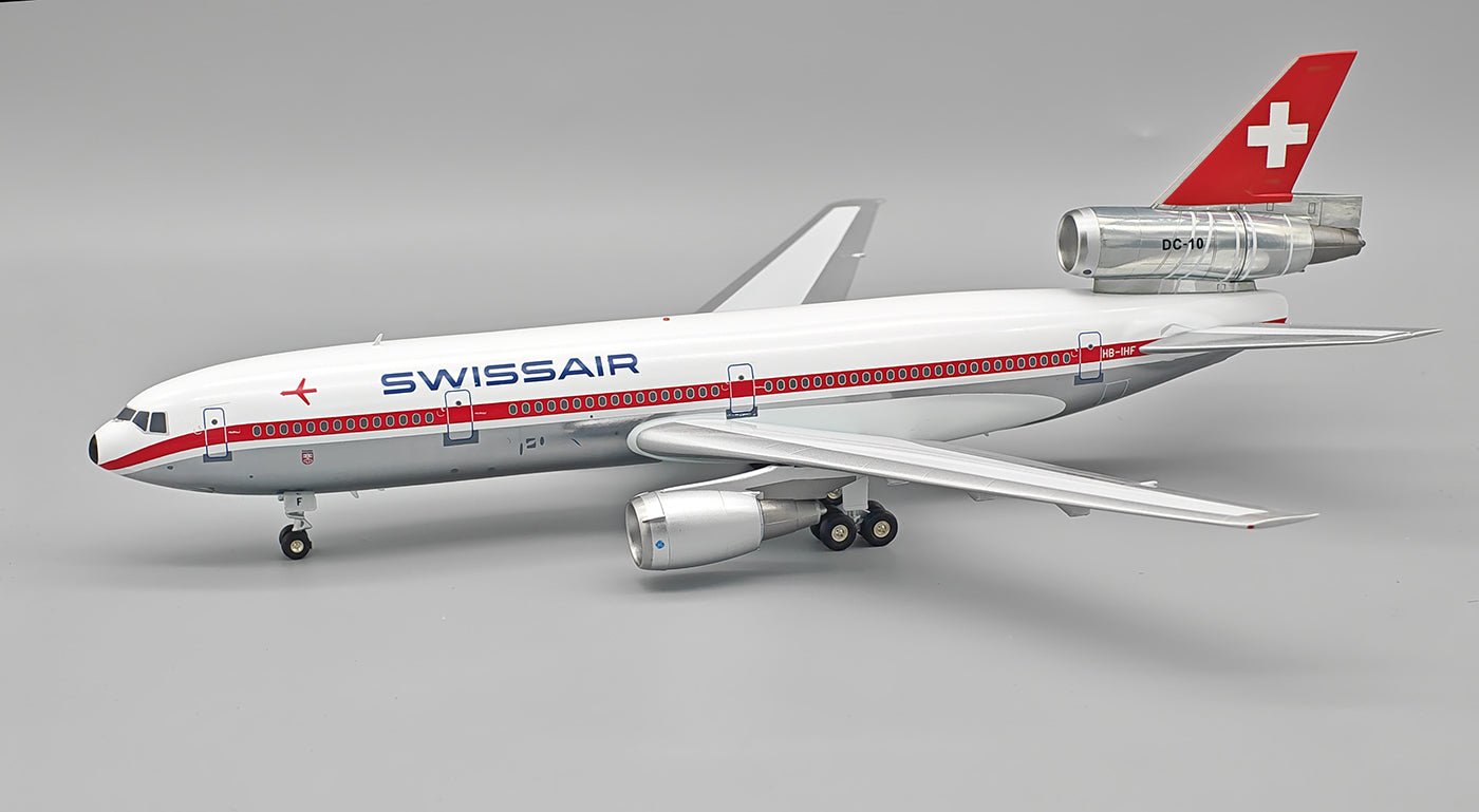 Pre - Order B - Models B - DC10 - SR - 0825P 1:200 Swissair McDonnell Douglas DC - 10 - 30 HB - IHF Polished