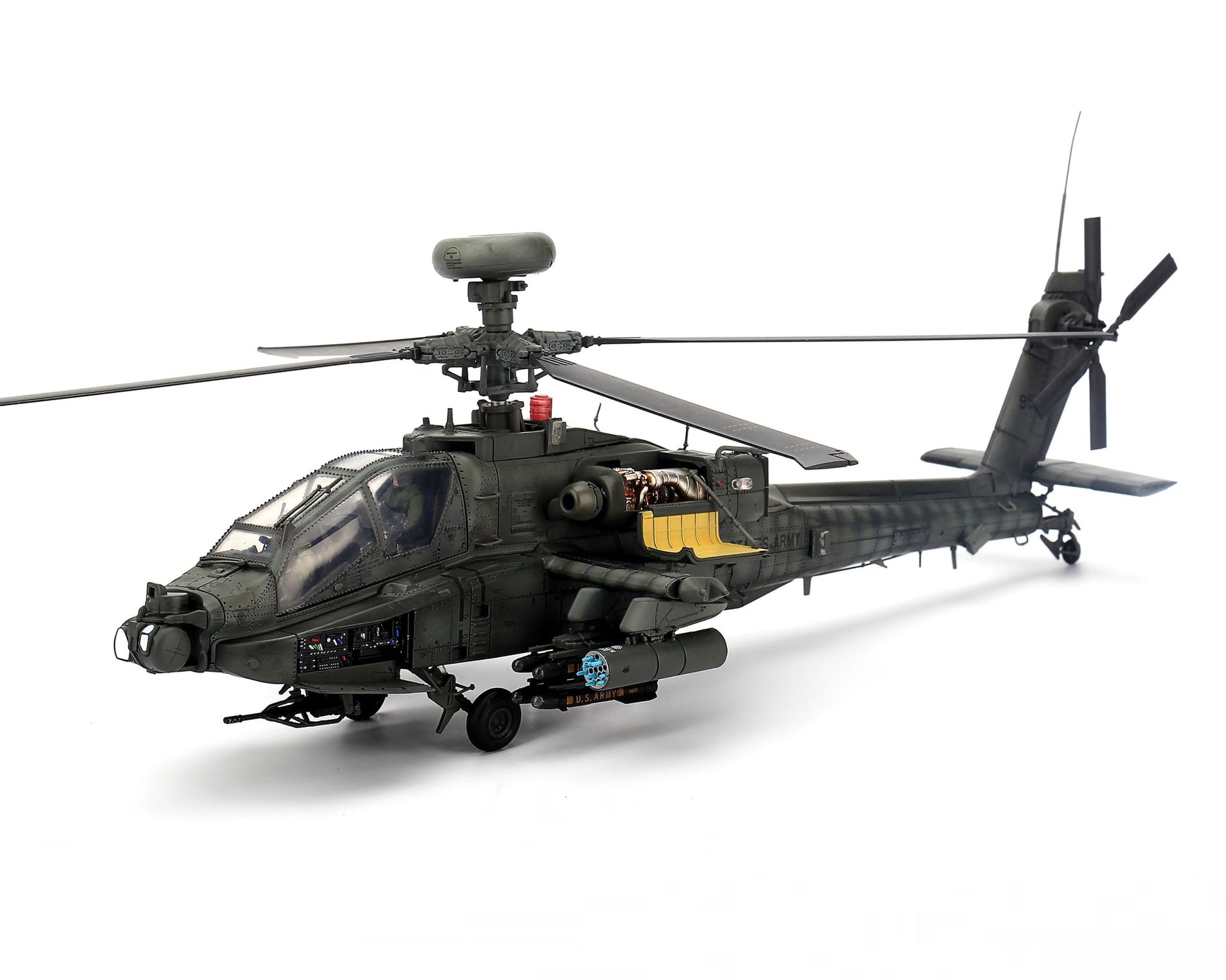 Pre - Order Bless Wing BW - ZJ09 - 01 1:48 AH - 64D Apache Longbow – Charlie Company, 1st Battalion, 227th Aviation Regiment, 1st Cavalry Division, U.S. Army, Operation Iraqi Freedom, 2003