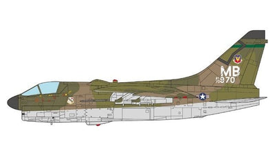 Pre - Order Century Wings 001653 1:72 A - 7D Corsair II, 70 - 0970 354th TFW, Korat RTAFB, 1972 On Display NMUSAFM Dayton