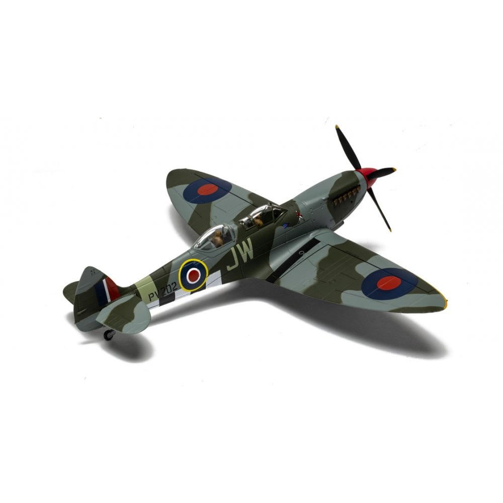 Pre - Order Corgi AA29204 1:72 Supermarine Spitfire T9 PV202 Aerial Collective Duxford