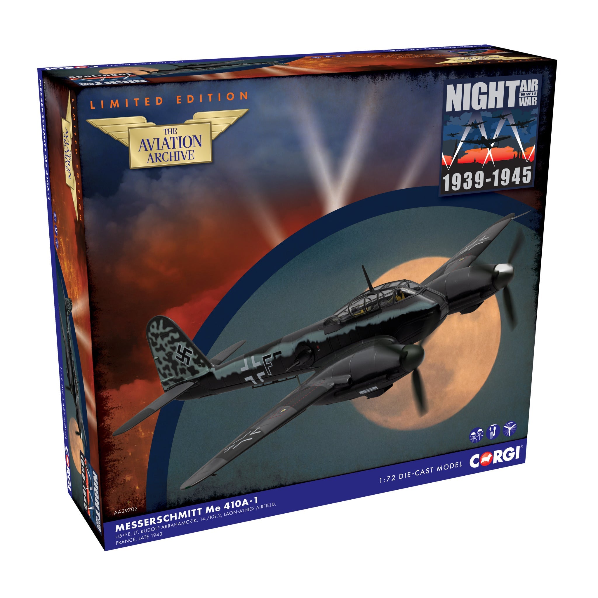 Corgi AA29702 1:72 Fairey Swordfish MkI, P4154 / 4M, Battle of