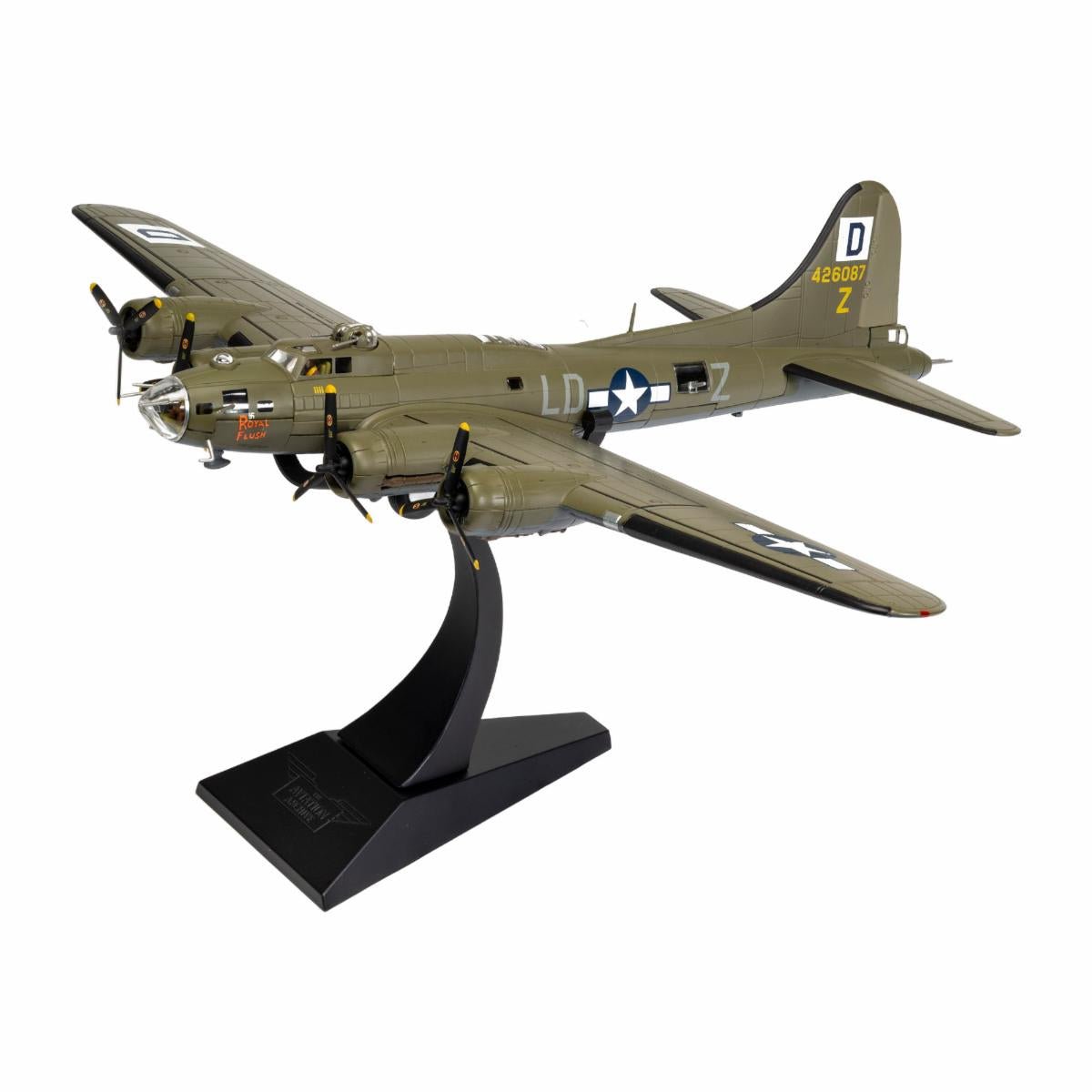 Pre - Order Corgi AA33322 1:72 B - 17F Flying Fortress 'Royal Flush' 8th Air Force 100th Bomb Group, Lt Robert "Rosie" Rosenthal