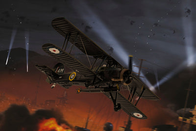 Pre - Order Corgi AA36312 1:72 Fairey Swordfish MkI, P4154 / 4M, Battle of Taranto, November 1940