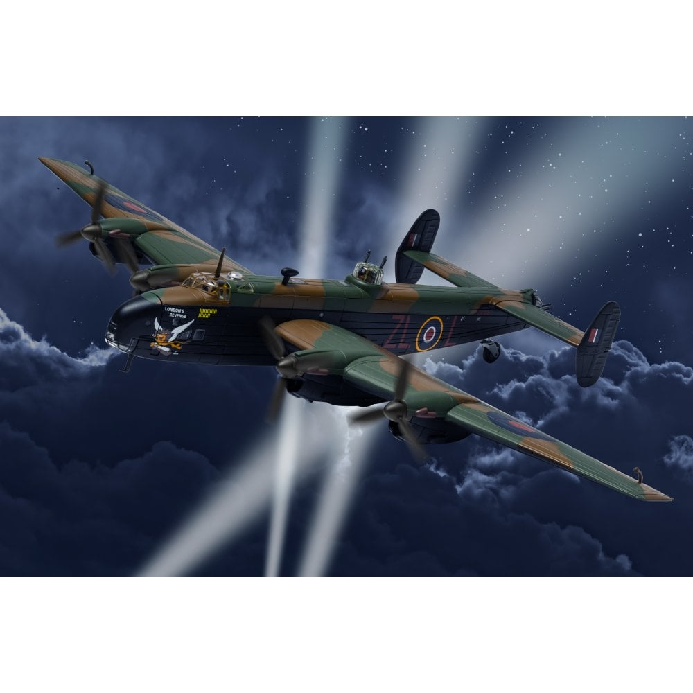 Pre - Order Corgi AA37210 1:72 Handley Page Halifax MkV 'London's Revenge / L for Lana' RCAF No.427 Sqn RAF Leaming