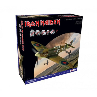 Pre - Order Corgi CC39215 Supermarine Spitfire Mk.II Iron Maiden Aces High Fantasy Release