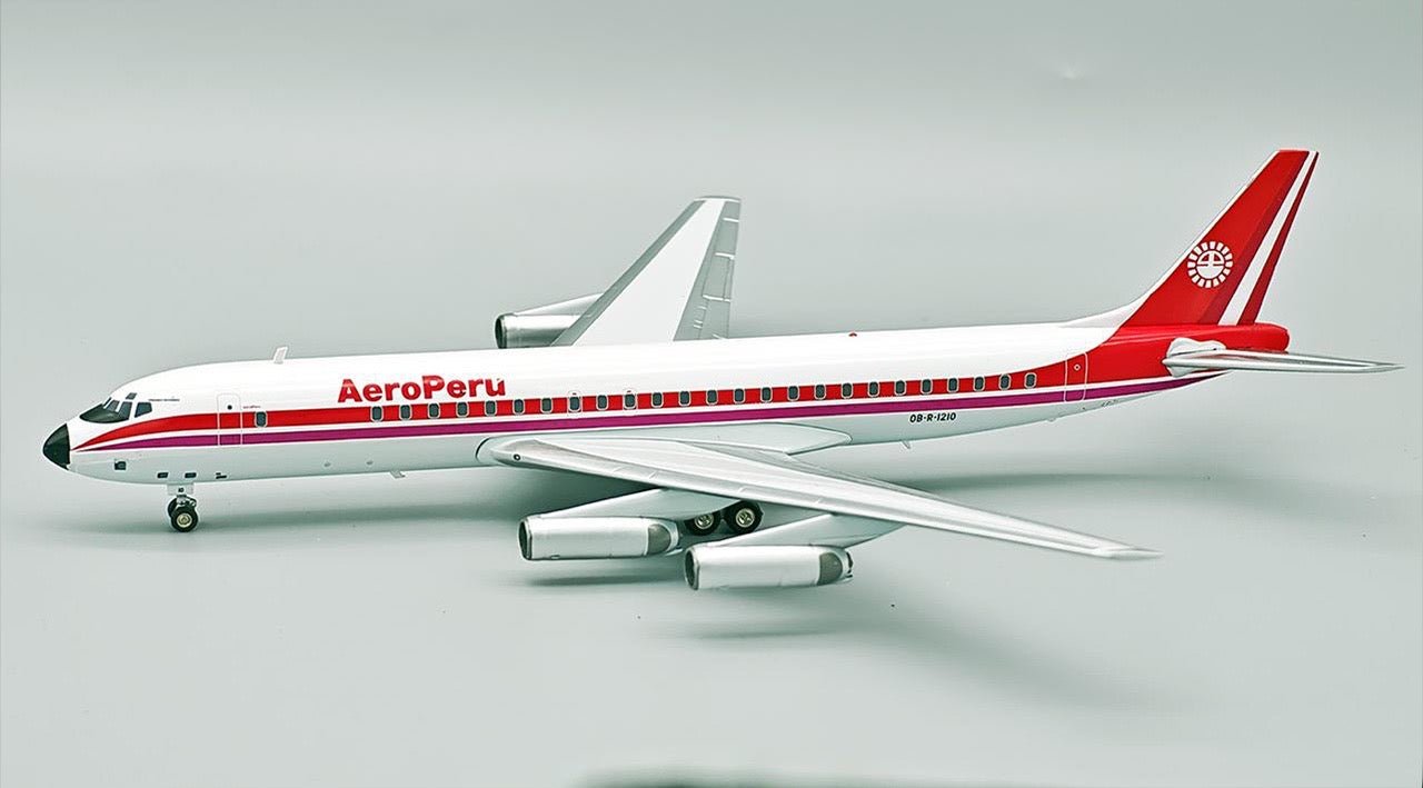 Pre - Order El Aviador EAV - DC8 - 1210 1:200 AeroPeru McDonnell Douglas DC - 8 - 62H OB - R - 1210