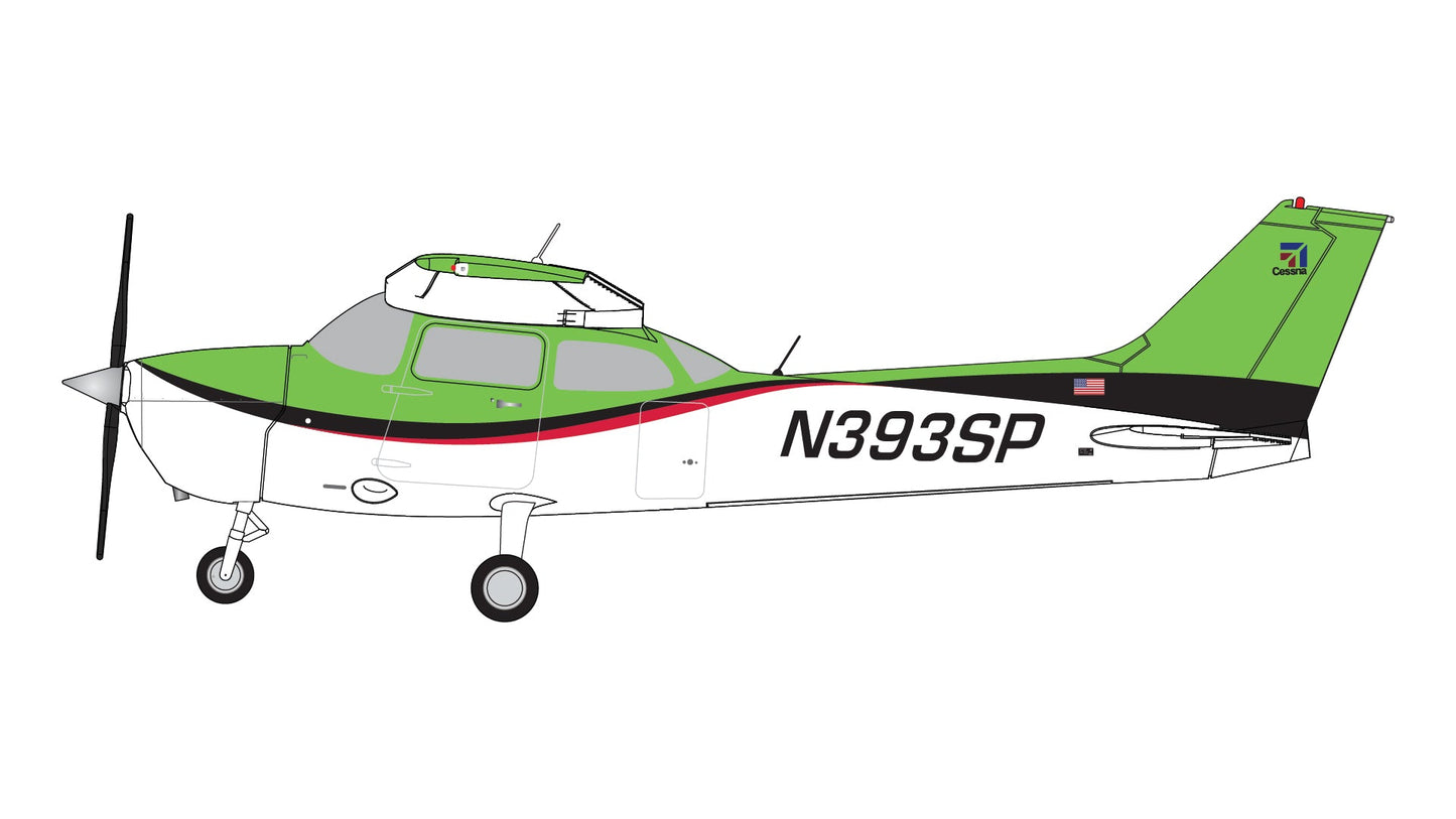 Pre - Order Gemini General Aviation GGCES020 1:72 Cirrus Aviation Cessna 172S N393SP "Skyhawk"