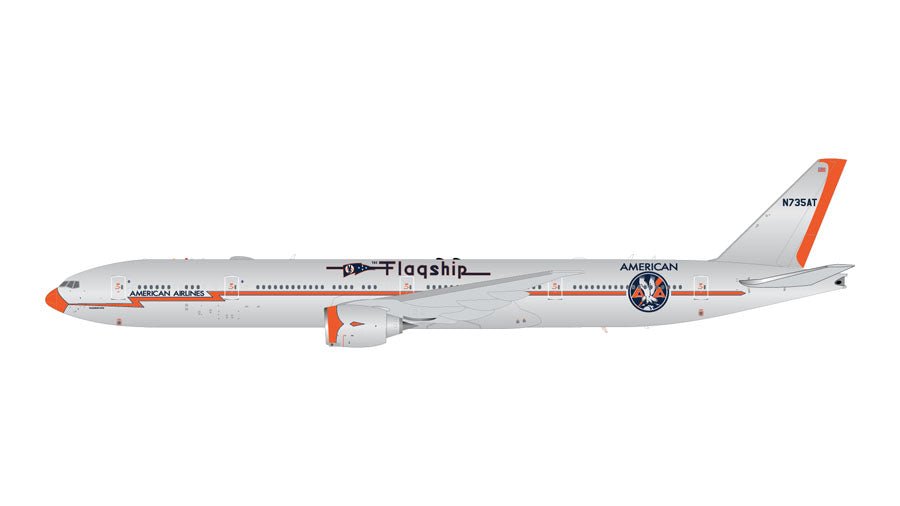 Pre - Order Gemini Jets G2AAL1508 1:200 American B777 - 300ER N735AT "Flagship DFW"