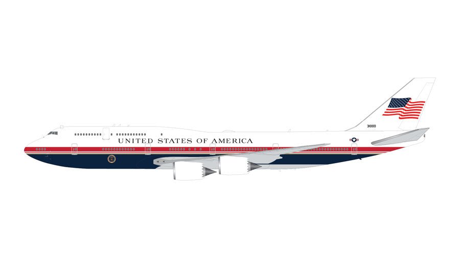 Pre - Order Gemini Jets G2AFO1502 1:200 Unites States “Air Force One” B747 - 8i VC - 25B "Proposed Livery"