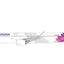 Pre-Order Gemini Jets G2HAL1517 1:200 Hawaiian Airlines A321neo N209HA