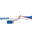 Pre - Order Gemini Jets G2NKS1338 1:200 Spirit Airlines A320 - 200 N633NK (blue - and - white “Skittles” livery)