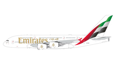Pre - Order Gemini Jets G2UAE1443 1:200 Emirates A380 A6 - EVG