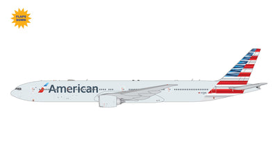 Pre - Order Gemini Jets GJAAL2303F 1:400 American Airlines B777 - 300ER N722AN (flaps down)