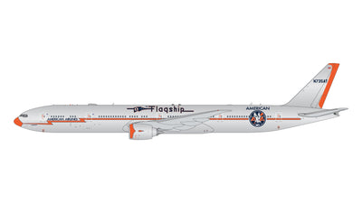 Pre - Order Gemini Jets GJAAL2406 1:400 American B777 - 300ER N735AT "Flagship DFW"