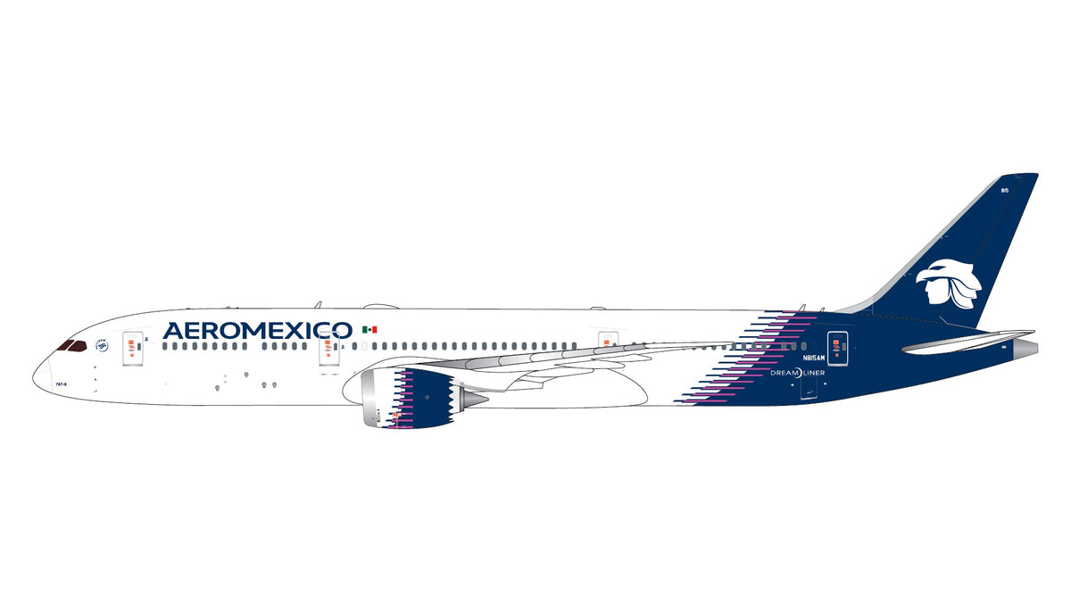 Pre-Order Gemini Jets GJAMX2414 1:400 Aeromexico B787-9 N815AM