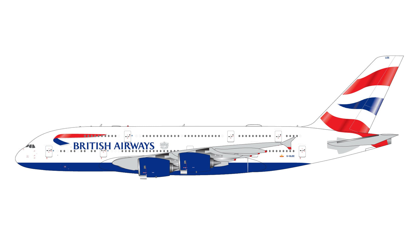 Pre - Order Gemini Jets GJBAW2325 1:400 British Airways A380 G - XLEE