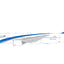 Pre - Order Gemini Jets GJELY2300F 1:400 El Al Israel Airlines B777 - 200ER 4X - ECB (flaps down)