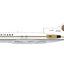 Pre - Order Gemini Jets GJMXA2351 1:400 Mexicana B727 - 100 XA - SEJ "Azteca de Oro," polished belly"