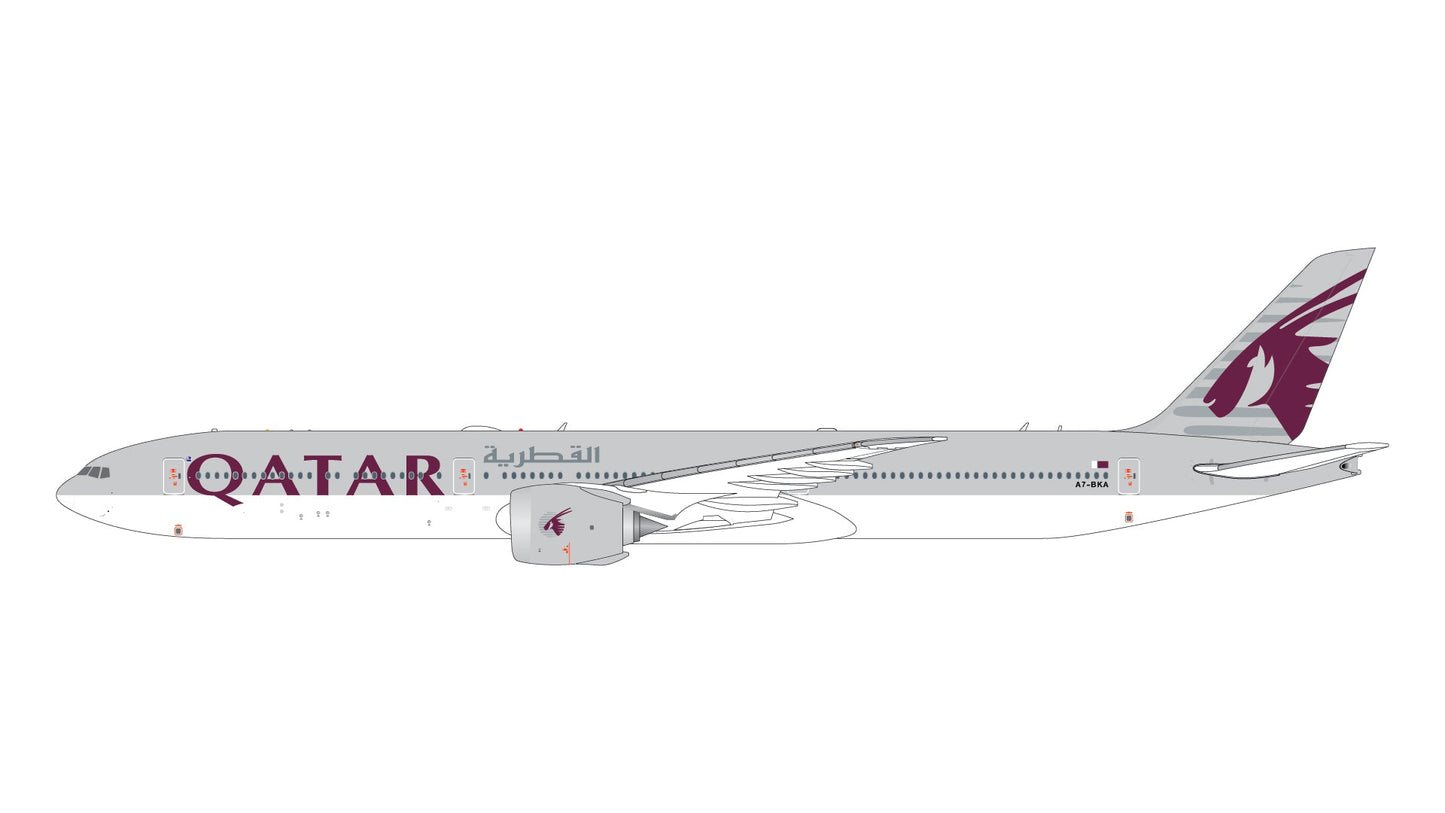 Pre - Order Gemini Jets GJQTR2278 1:400 Qatar Airways B777 - 9 A7 - BKA