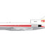 Pre - Order Gemini Jets GJTWA2353 1:400 Trans World Airlines (TWA) B727 - 100 N851TW (“twin globes” livery; polished)