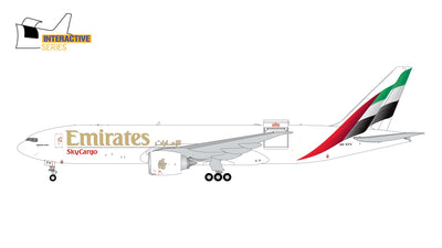 Pre - Order Gemini Jets GJUAE2382 1:400 Emirates SkyCargo B777 - 200LRF A6 - EFV (new livery) (Interactive Series)