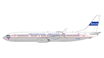 Pre - Order Gemini Jets GJUAL2343 1:400 United Airlines B737 - 900ER N75435 “Continental” retro livery