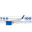 Pre - Order Gemini Jets GJUAL2424 1:400 United A321neo 100 Years
