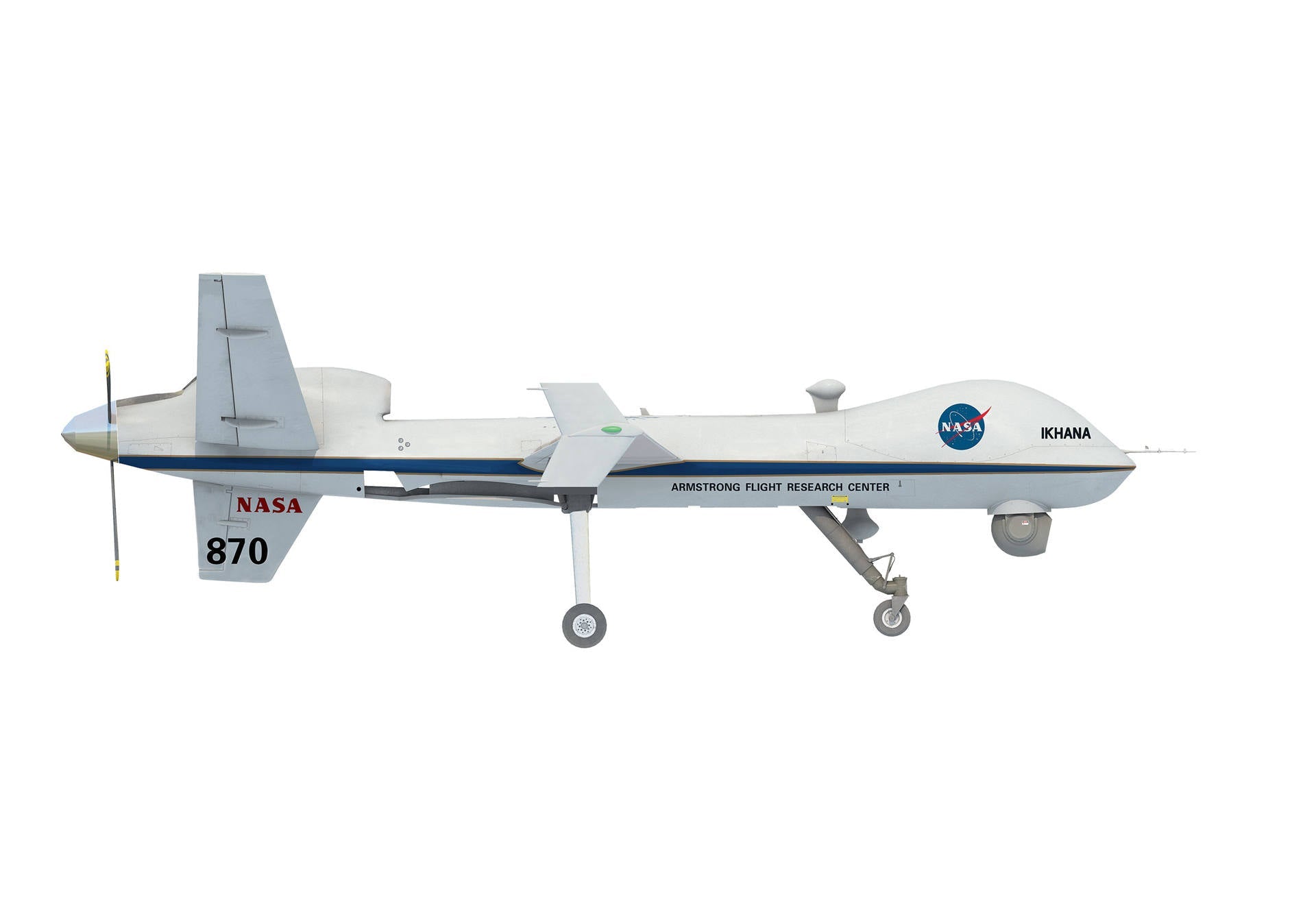 Pre - Order Herpa 580908 1:72 NASA MQ - 9A "Ikhana", Armstrong Flight Research Center, Edwards AB