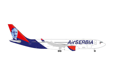 Pre-Order Herpa Wings 536578-001 1:500 Air Serbia Airbus A330-200 YU-ARC "Mihajlo Pupin"