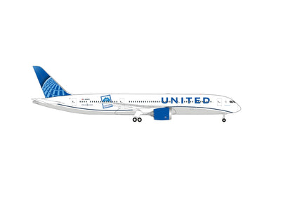 Pre-Order Herpa Wings 539432 1:500 United Airlines Boeing 787-9 "Adelaide" N29975