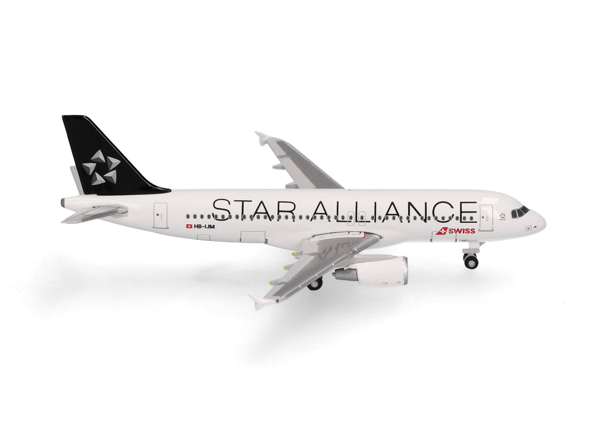 Pre-Order Herpa Wings 539463 1:500 Swiss International Air Lines Airbus A320 "Star Alliance" HB-IJM