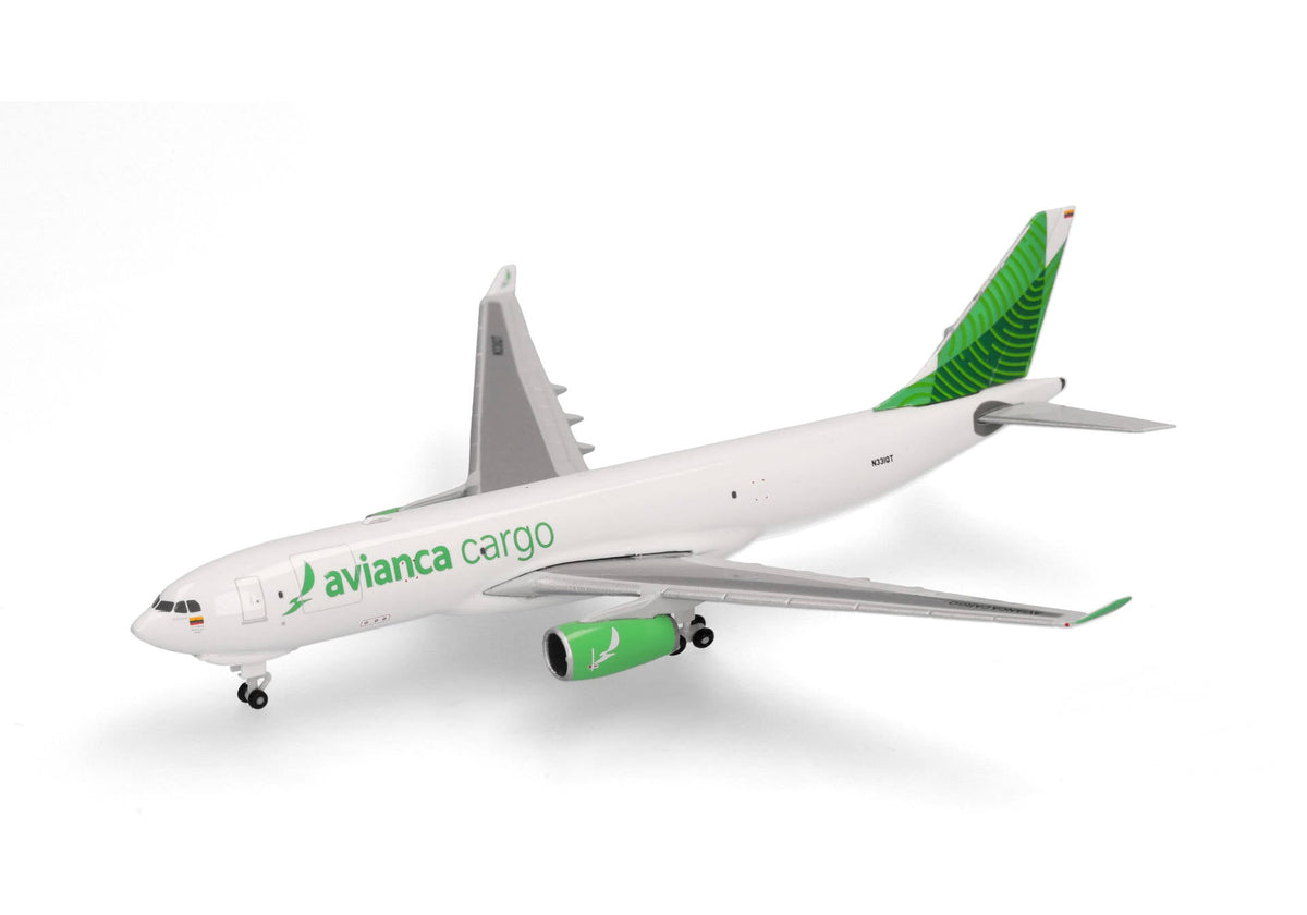 Pre-Order Herpa Wings 539562 1:500 Avianca Cargo Airbus A330-200F Green Livery N331QT