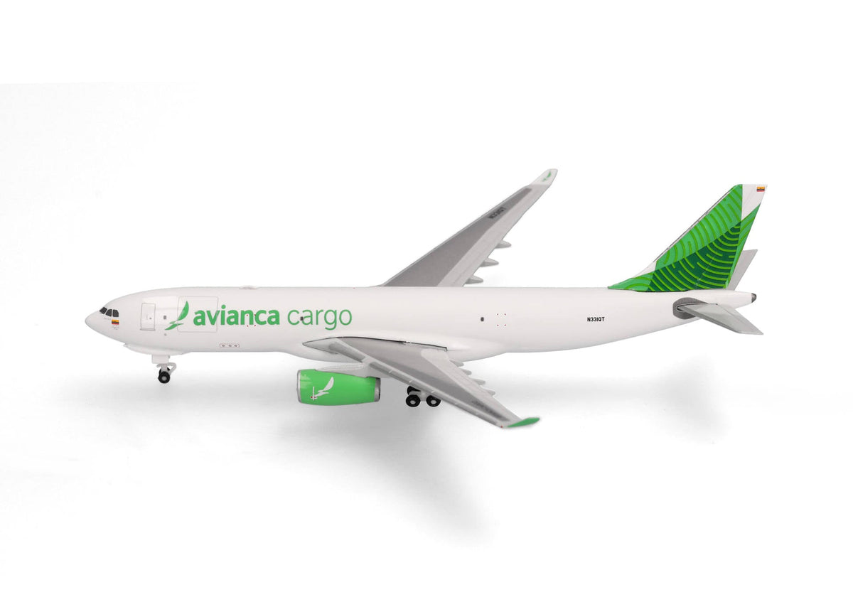 Pre-Order Herpa Wings 539562 1:500 Avianca Cargo Airbus A330-200F Green Livery N331QT