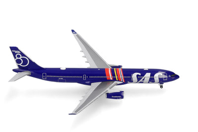Pre-Order Herpa Wings 539623 1:500 SAS Scandinavian Airlines Airbus A330-300 "80 Years" LN-RKR