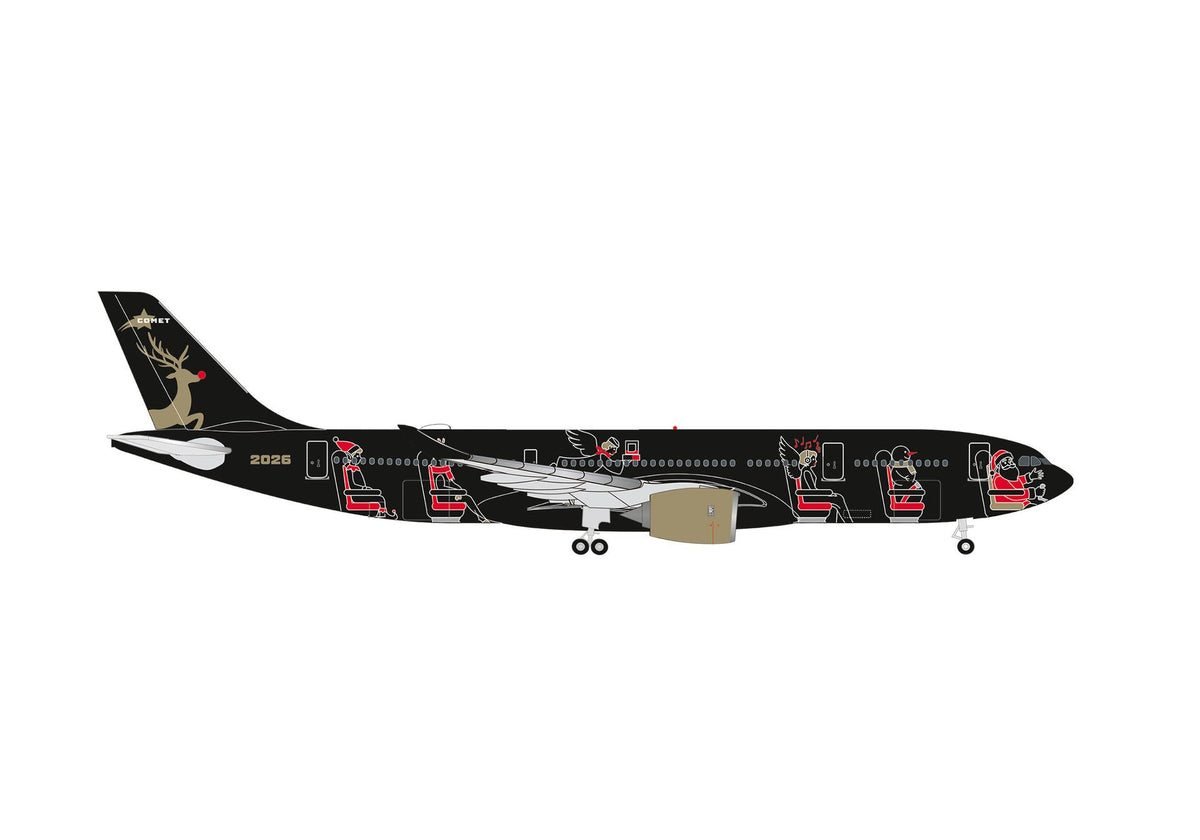 Pre-Order Herpa Wings 539692 1:500 Christmas 2026 Airbus A330-800neo "Comet"