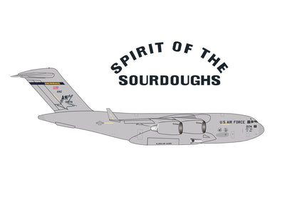 Pre-Order Herpa Wings 539920 1:500 U.S. Air Force Boeing C-17A Globemaster III Alaska ANG 517th AS "Spirit of the Sourdoughs" 00-0174