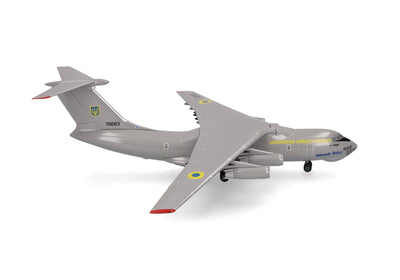Pre - Order Herpa Wings 573610 1:200 Ukrainian Air Force Ilyushin IL - 76 76683