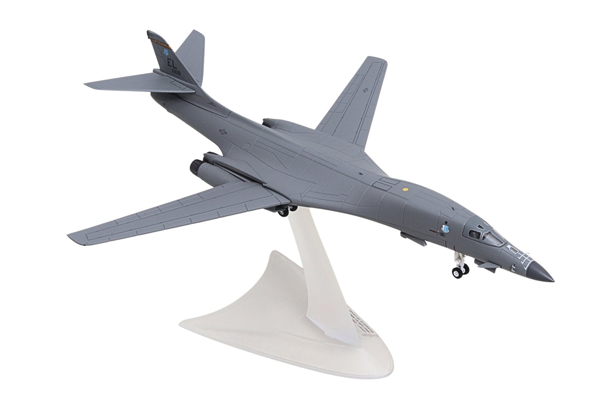Pre - Order Herpa Wings 573658 1:200 USAF B - 1B Lancer 37th Bomb Sqn, Ellsworth AB "Alien with an Attitude" 86 - 0108
