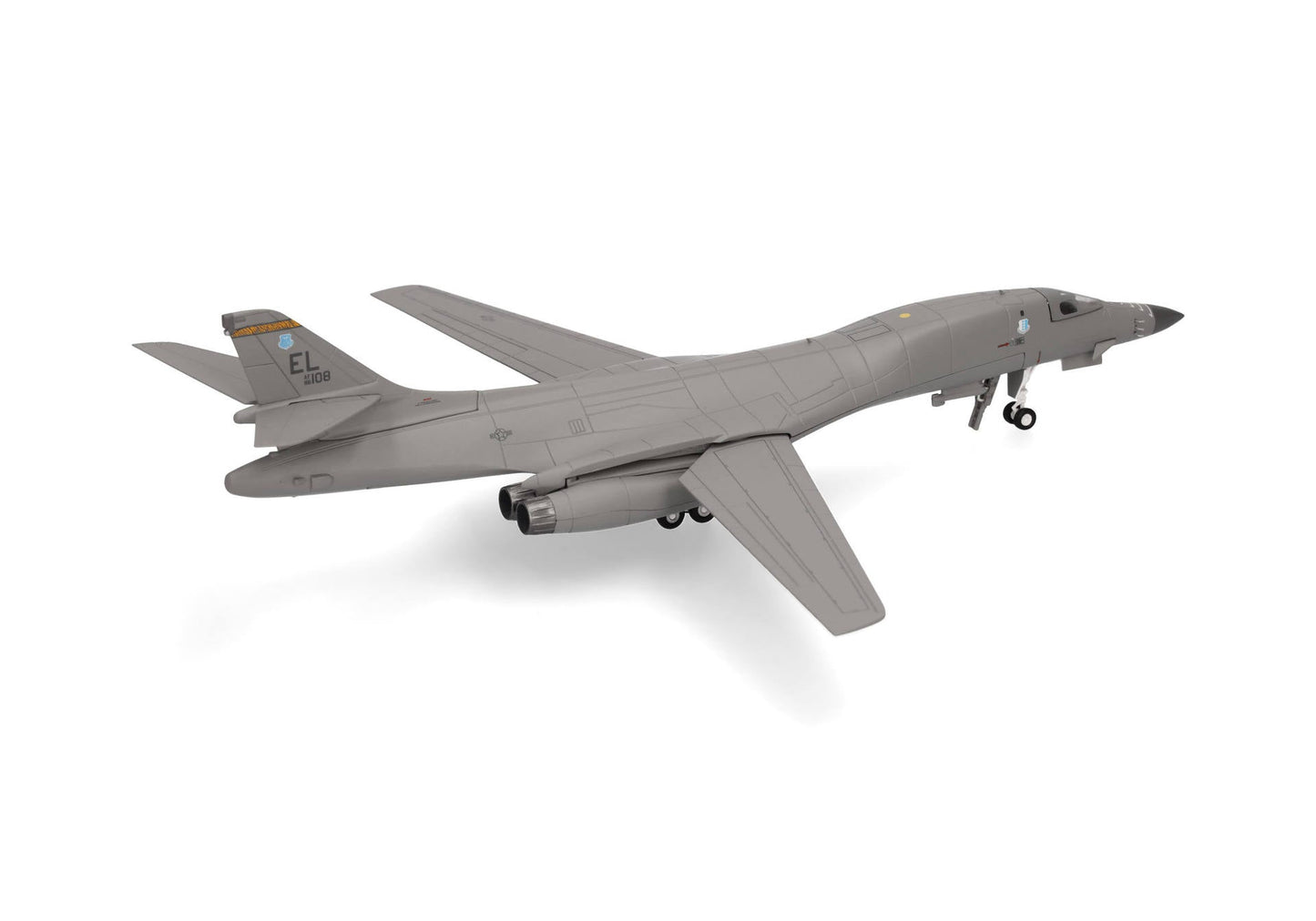 Pre - Order Herpa Wings 573658 1:200 USAF B - 1B Lancer 37th Bomb Sqn, Ellsworth AB "Alien with an Attitude" 86 - 0108