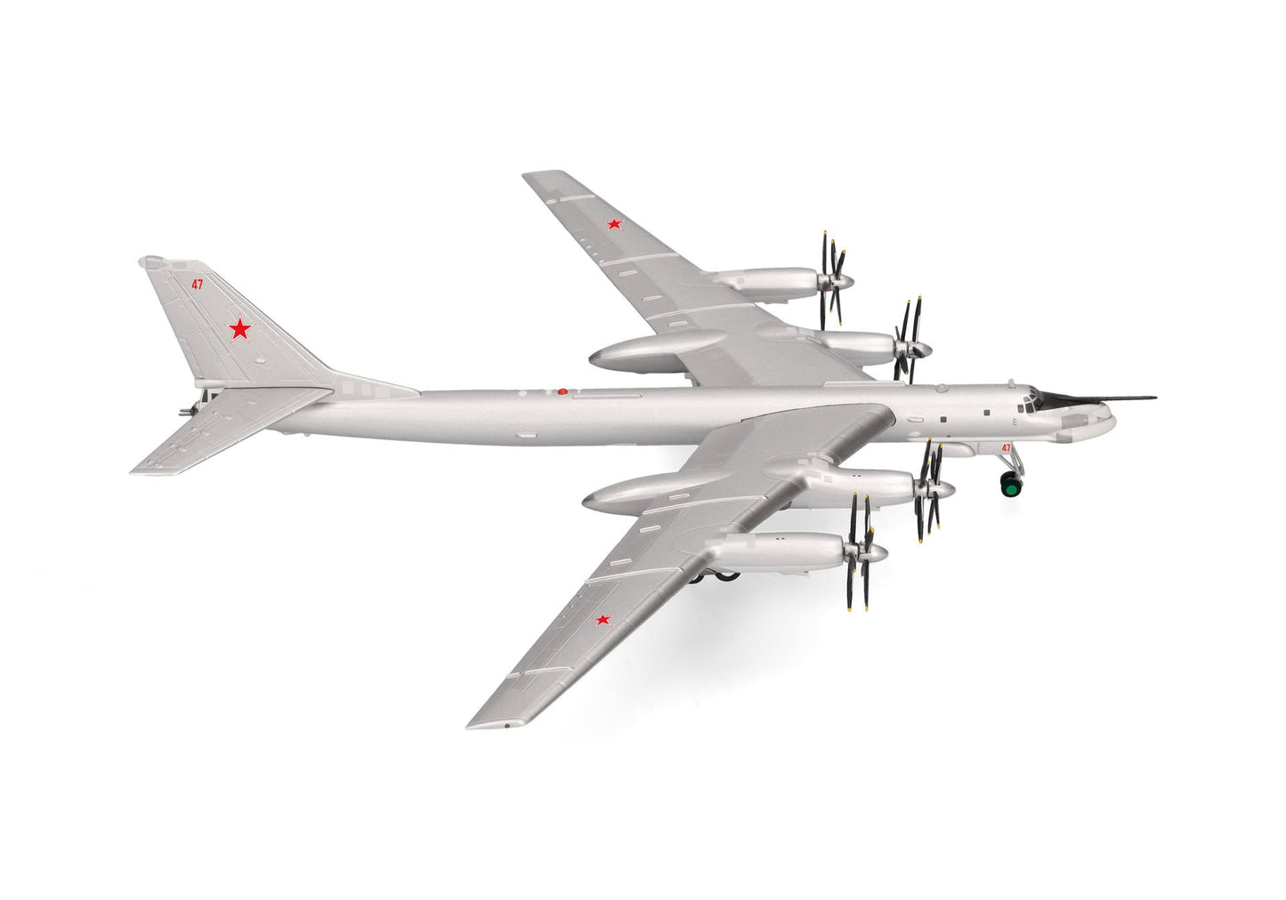 Pre - Order Herpa Wings 573832 1:200 Soviet Air Forces Tupolev TU - 95MS Bear 1226th Heavy Bomber Aviation Regiment