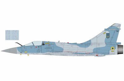 Pre - Order Hobby Master HA1622 1:72 Mirage 2000 - 5F Ukranian Air Force, 2025 (w/no. 1 & 2 planes decal)