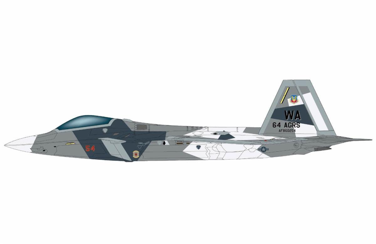 Pre - Order Hobby Master HA2831 1:72 F - 22 "Splinter Camouflage" USAF (fictitious scheme)