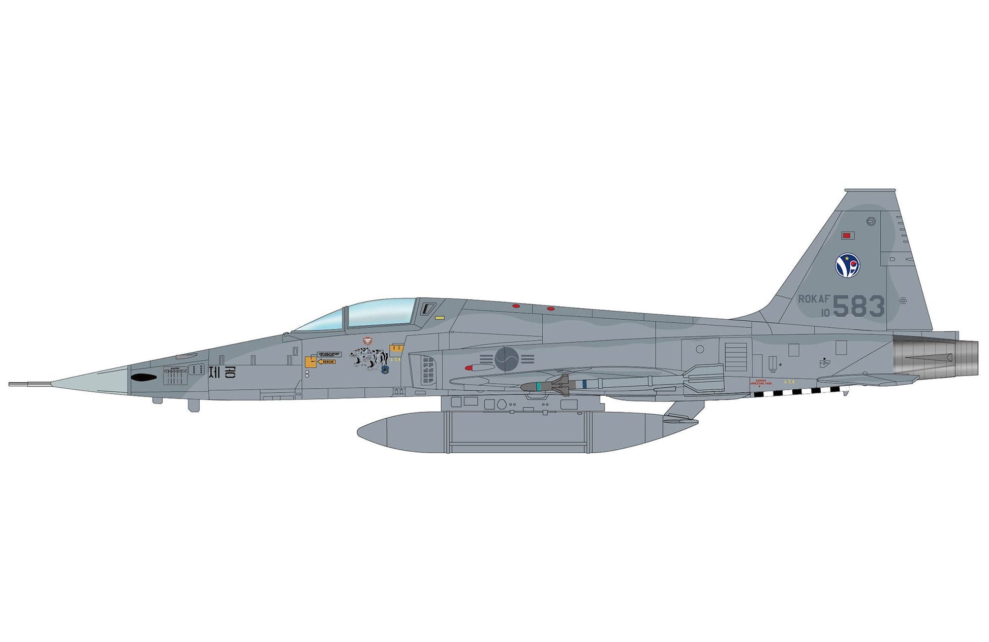 Pre - Order Hobby Master HA3385 1:72 KF - 5E Jegong - Ho 10 - 583, ROKAF, 2021
